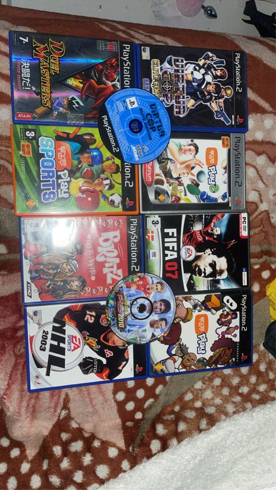 spil til ps2 og Xbox 360 , PS2