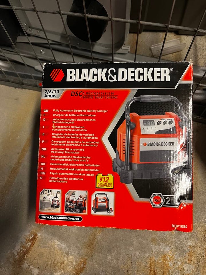 Oplader Black  Decker