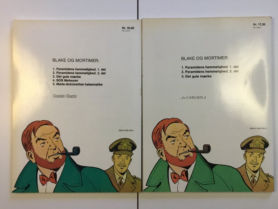 Blake og Mortimer 3,5, Edgar P.