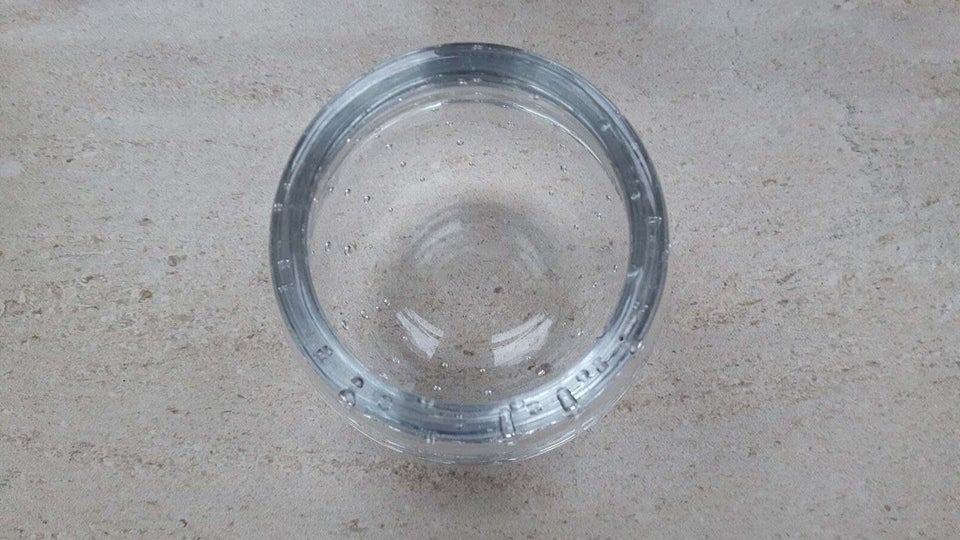 Glas Skål Vase HOLMEGAARD