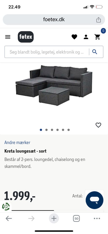 Loungesæt Ukendt ligner Kreta