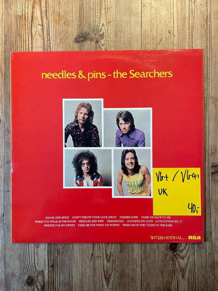 LP, The Searchers, Needles  Pins