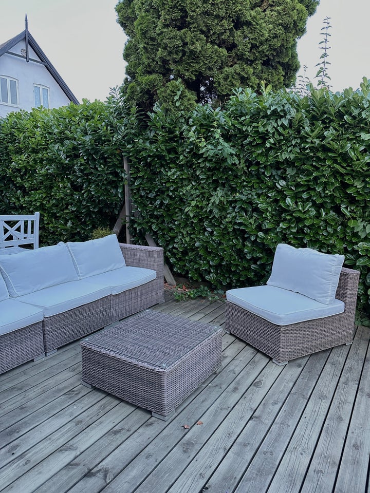 Loungesæt Polyrattan