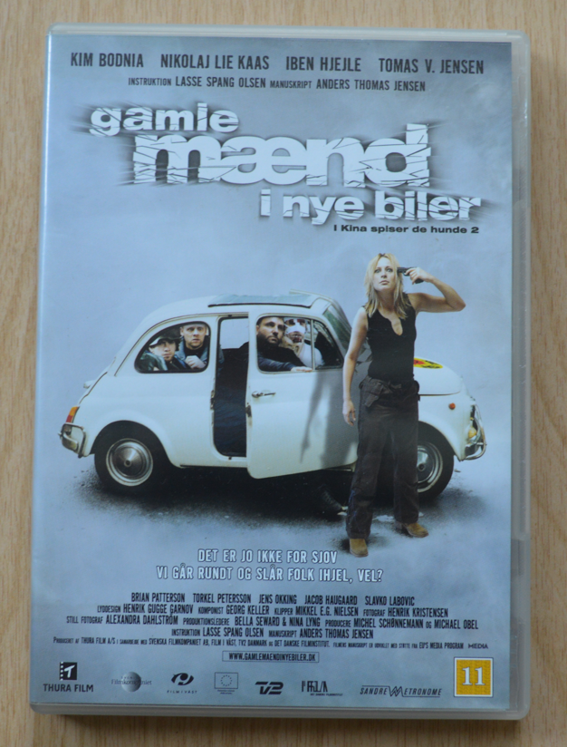 Gamle mænd i nye biler, DVD, action