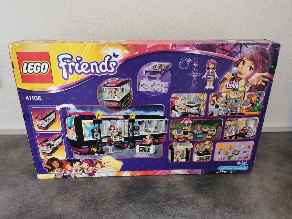 Lego Friends Popstjerne-turbus -