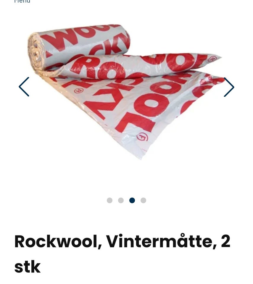 2 stk.Rockwool vintermåtte