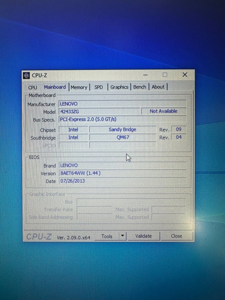 Lenovo T520 I7 (27Ghz) GHz 8 GB