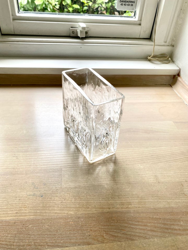 Glas Tulipan Vase/vintage  Anker