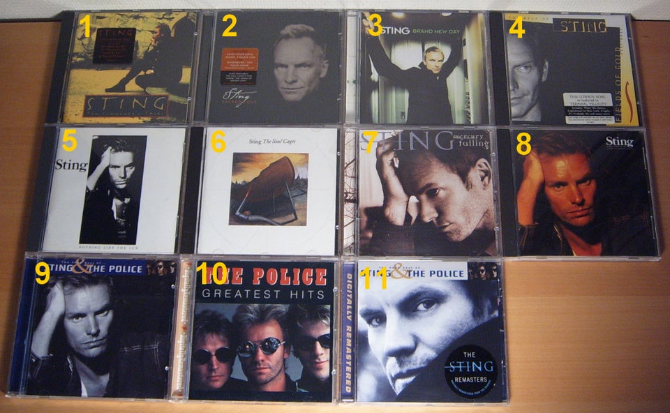 Sting / Sting  The Police: 11