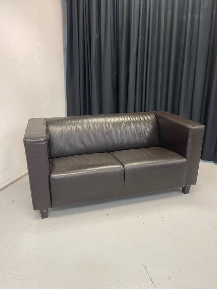 Sofa læder 2 pers