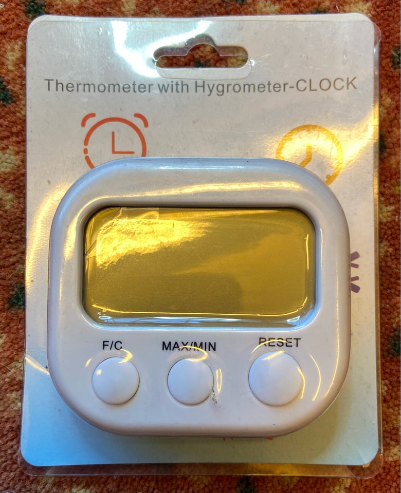 Termometer og Hygrometer,