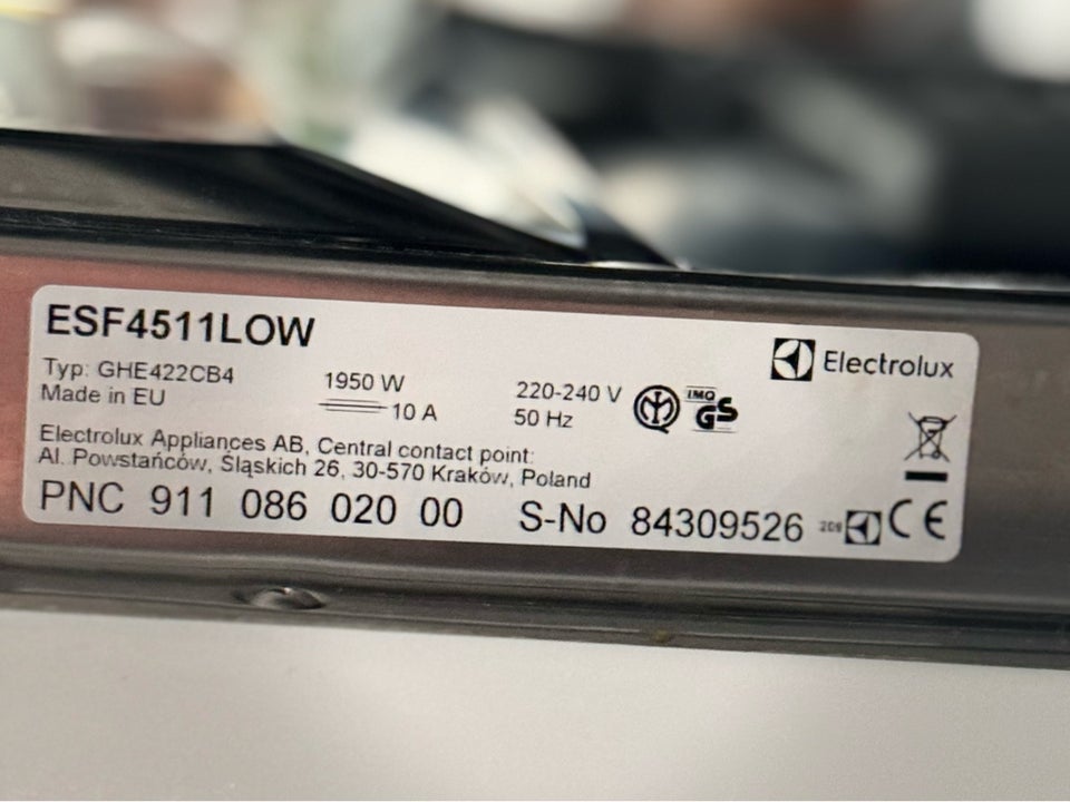 Electrolux ESF4511LOW,