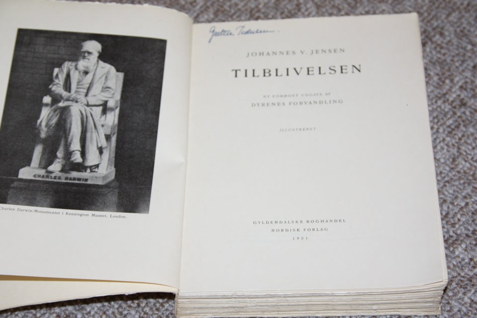 Tilblivelsen Johannes V Jensen