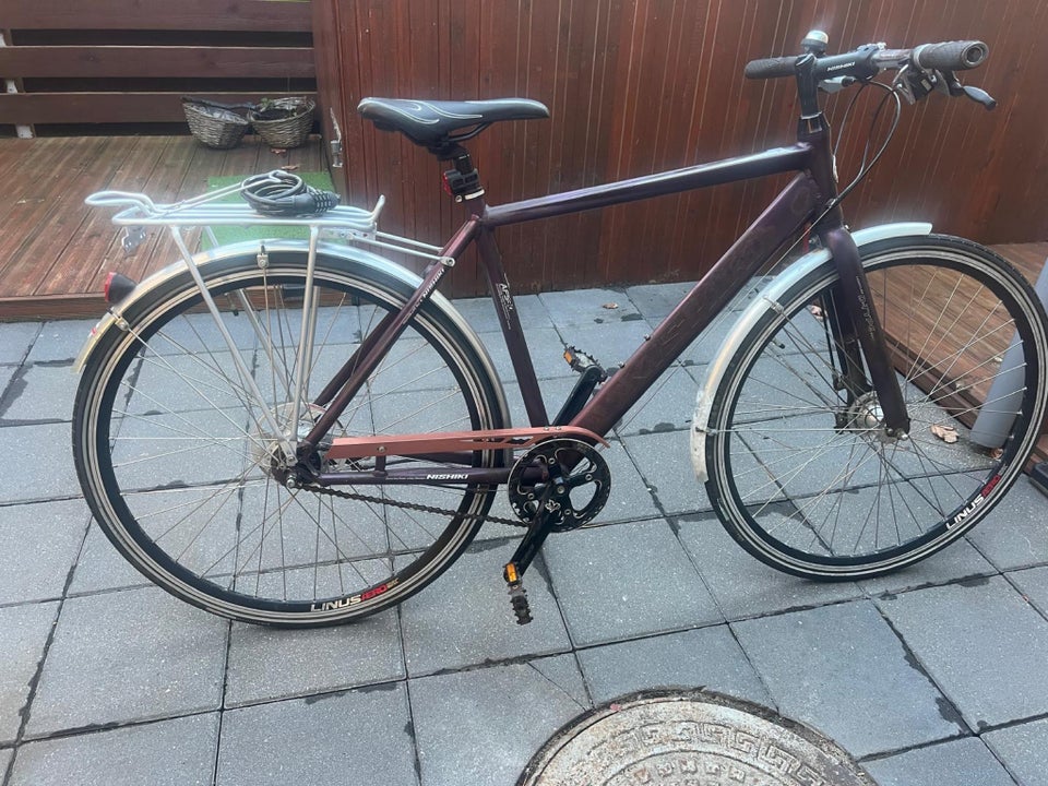 Herrecykel, Nishiki, 28 cm stel