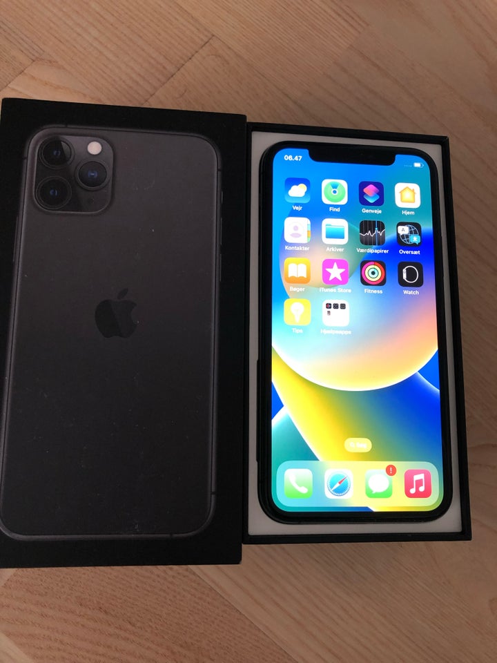 iPhone 11 Pro Max, 512 GB, sort