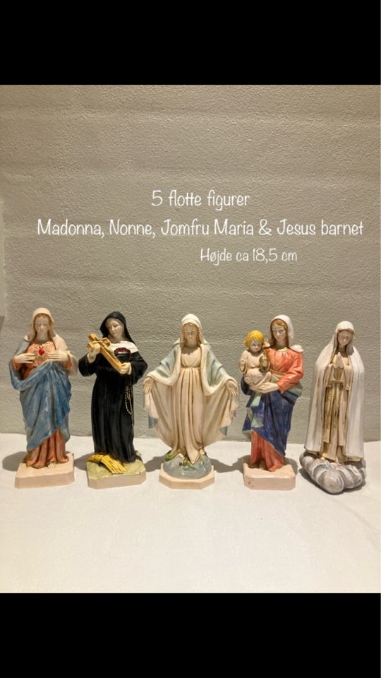 5 flotte figurer, Madonna mm