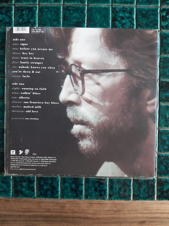 LP, Eric clapton, Unplugged