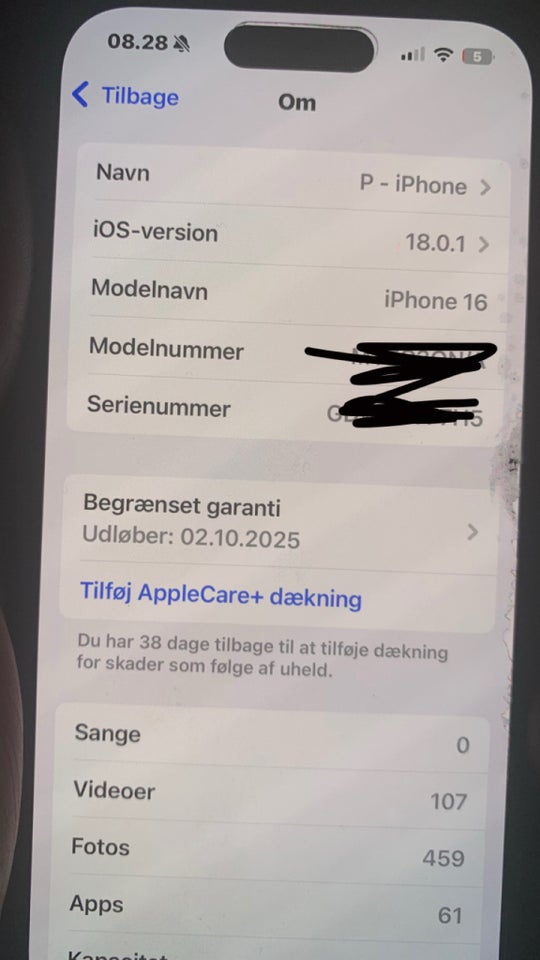 iPhone 15 Pro, 128 GB, Perfekt