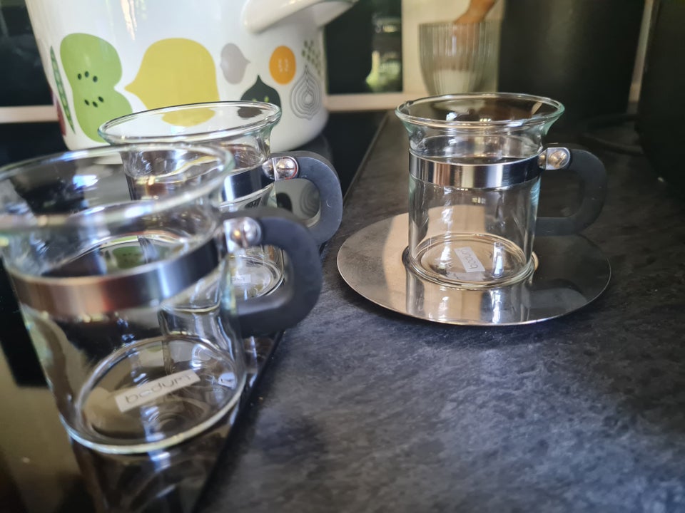 Glas 6 stk espresso kopper Bodum