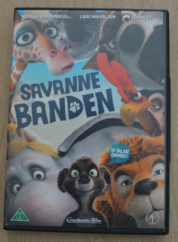 Savanne banden, DVD, animation