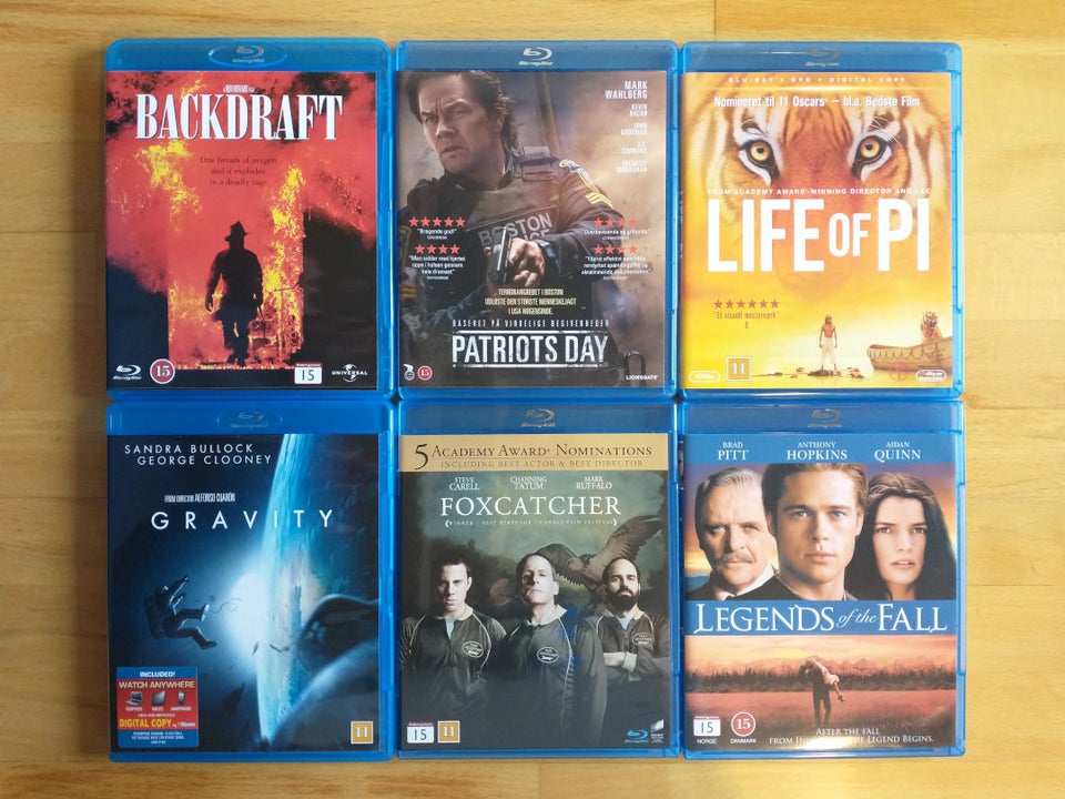 Blu-ray, instruktør Diverse,