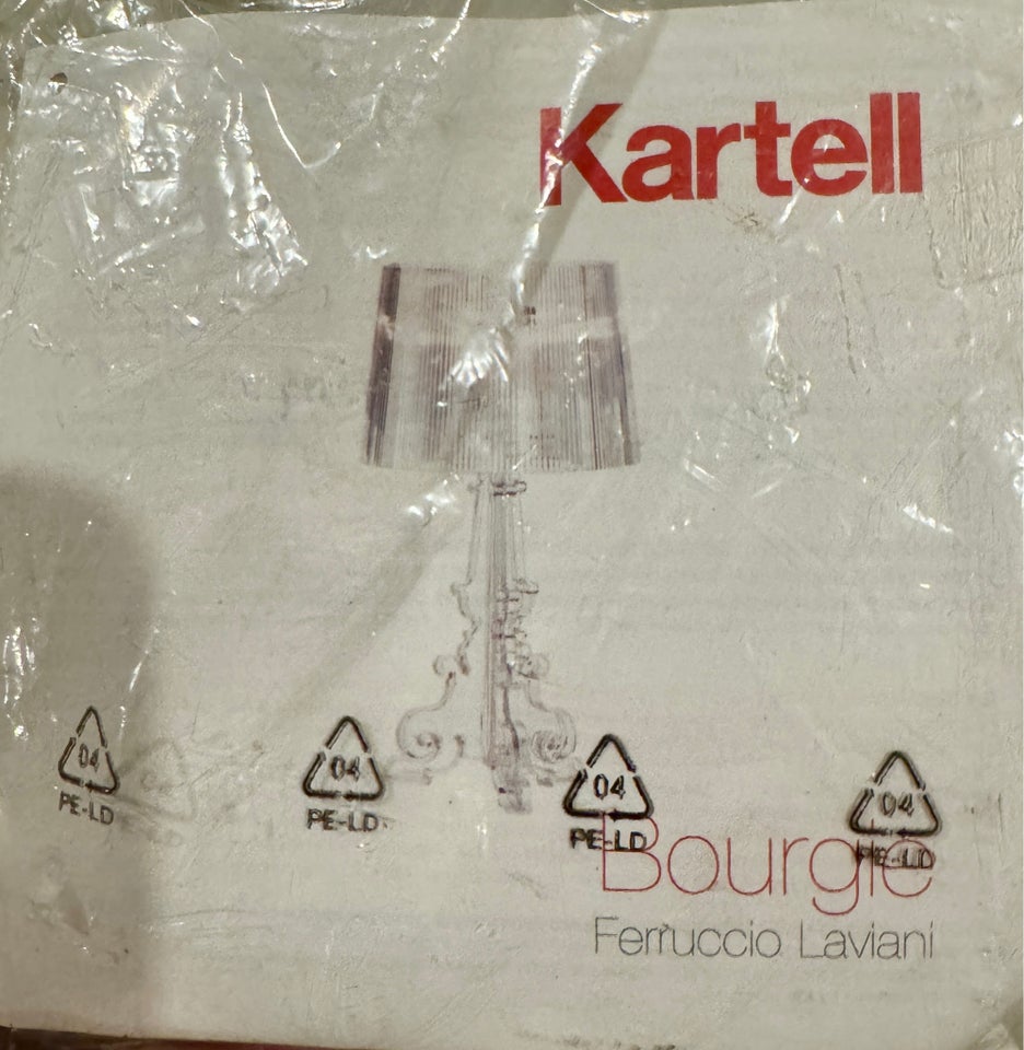 Anden bordlampe, Kartell