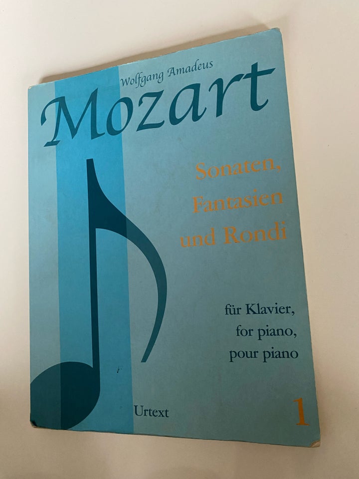 Noder, Mozart - Sonaten, Fantasien