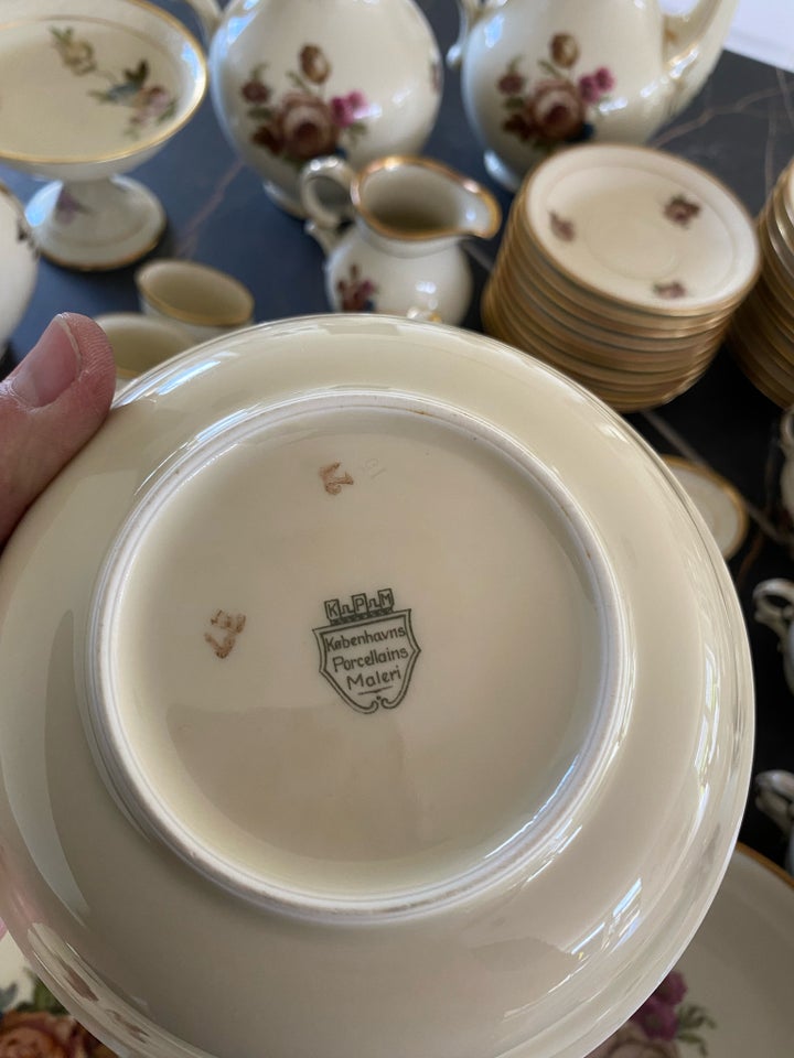 Porcelæn Kaffe og thekander