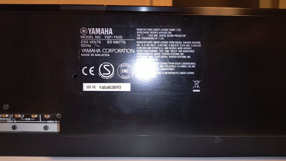 Soundbar, Yamaha, YSP-1100