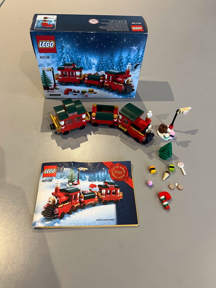 Lego Tog 40138 KOMPLET MED KASSE OG