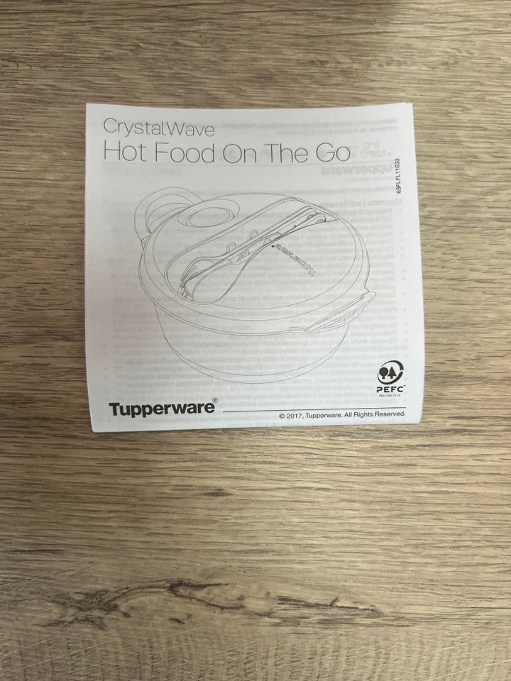 Hot-to-go Tupperware