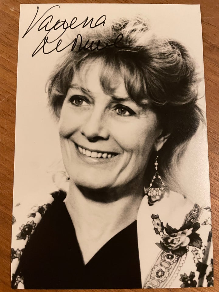 Autografer, Vanessa Redgrave