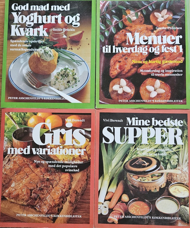 Diverse kogebøger, Mange