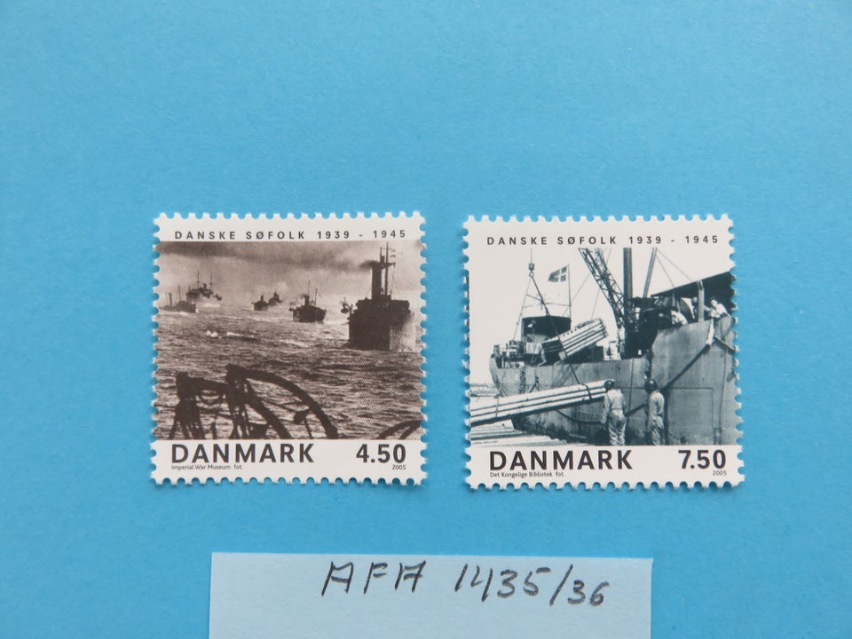 Danmark, postfrisk, AFA 1435/36