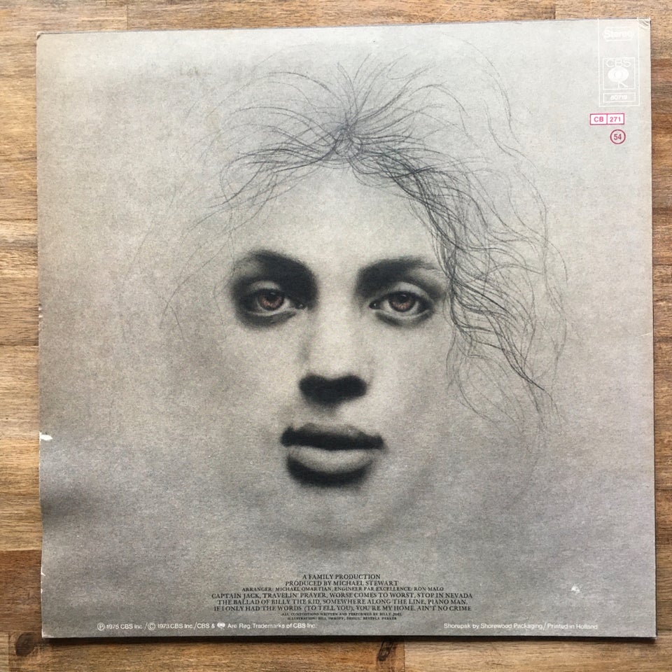 LP, Billy Joel, Piano Man