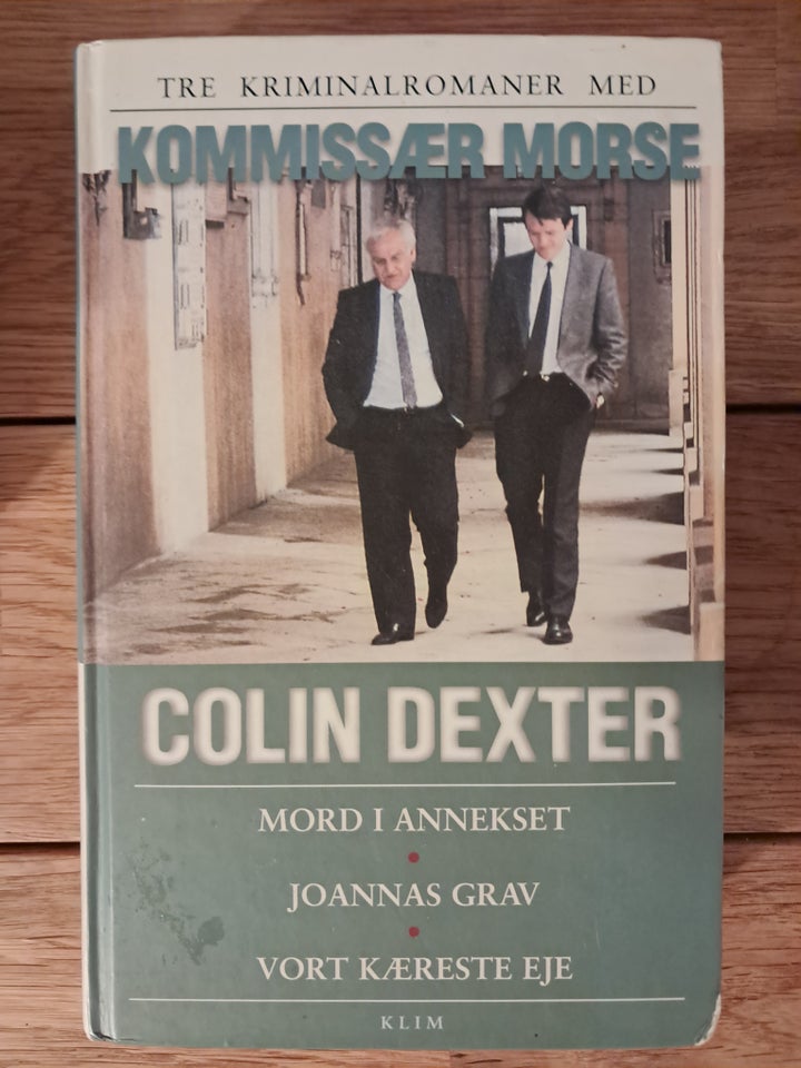 Kommisær Morse, Colin Dexter,