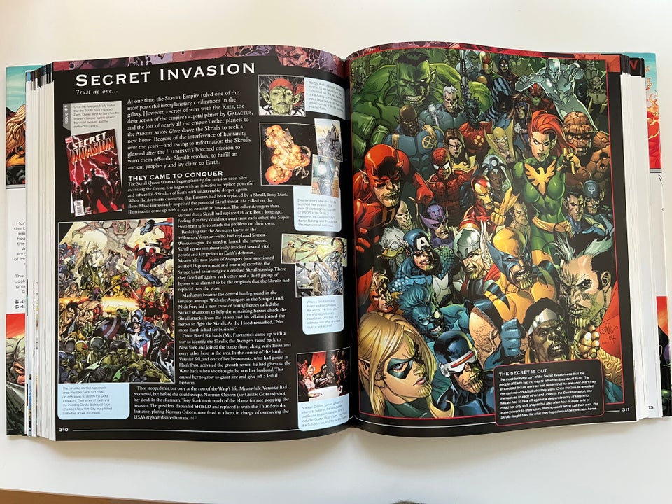 Marvel encyclopedia updated and