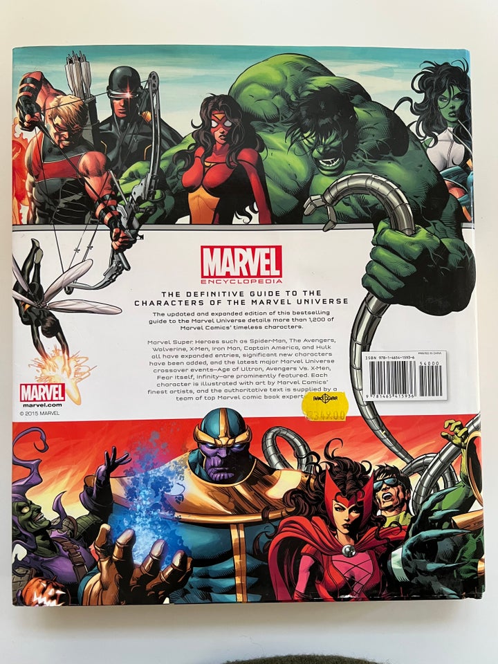 Marvel encyclopedia updated and