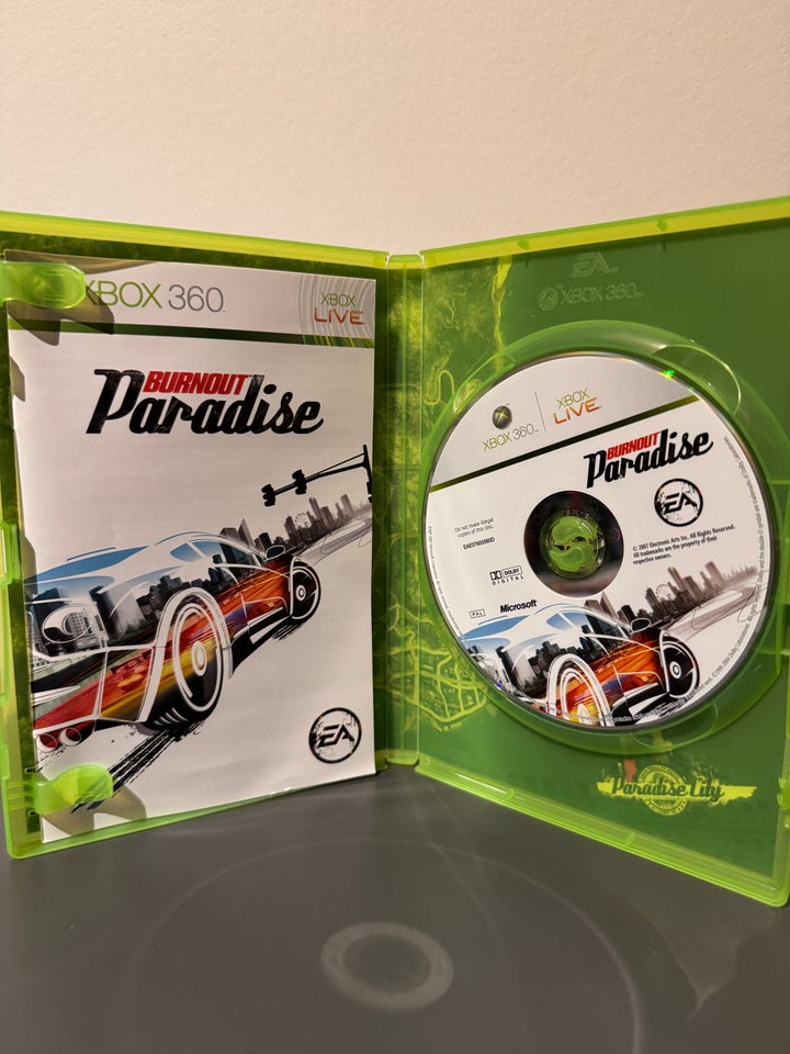 Burnout Paradise, Xbox 360, anden