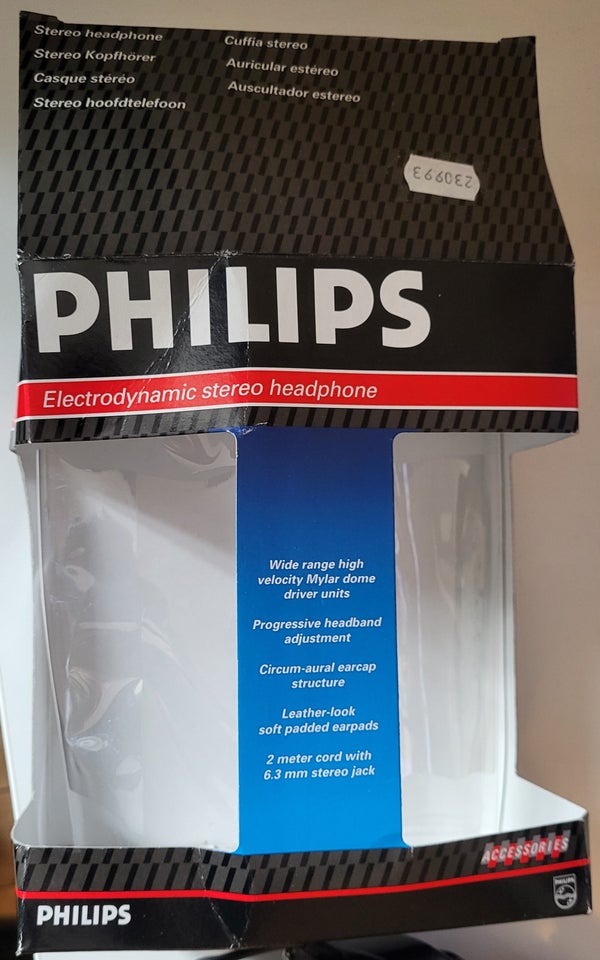 HiFi / DJ hovedtelefoner, Philips,