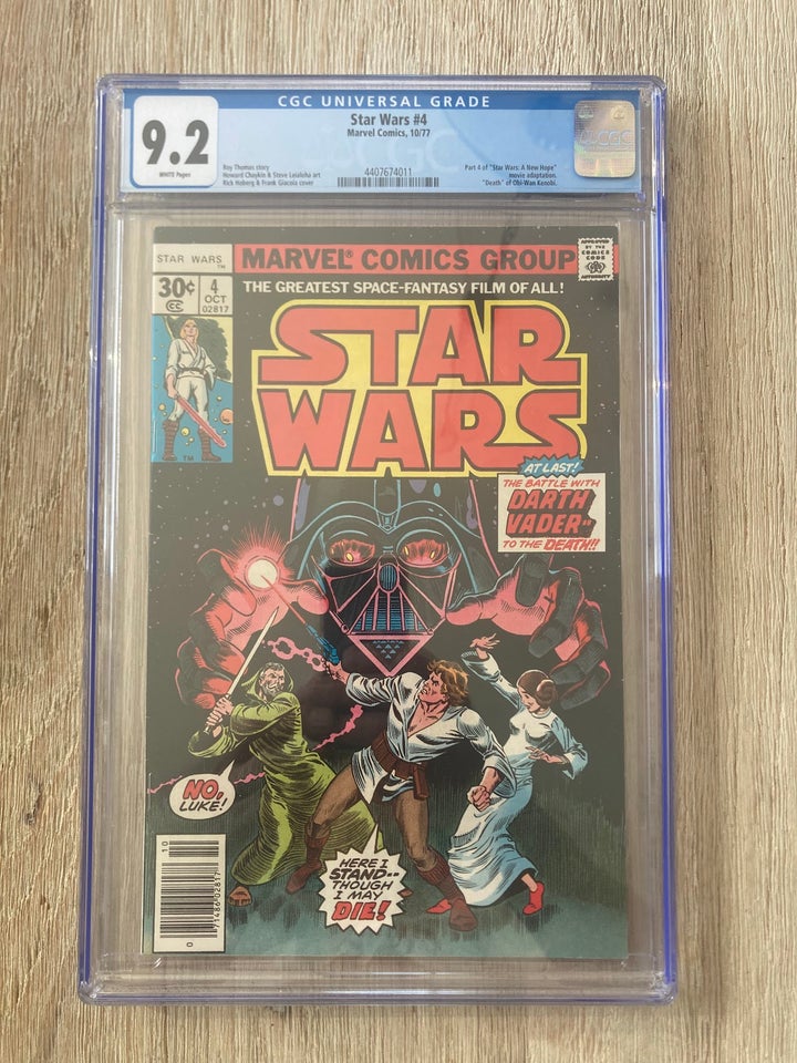 Star Wars #4 CGC 9.2, Roy Thomas,