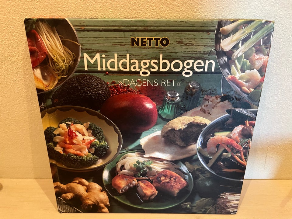 Div bøger fra Netto, emne: mad og vin