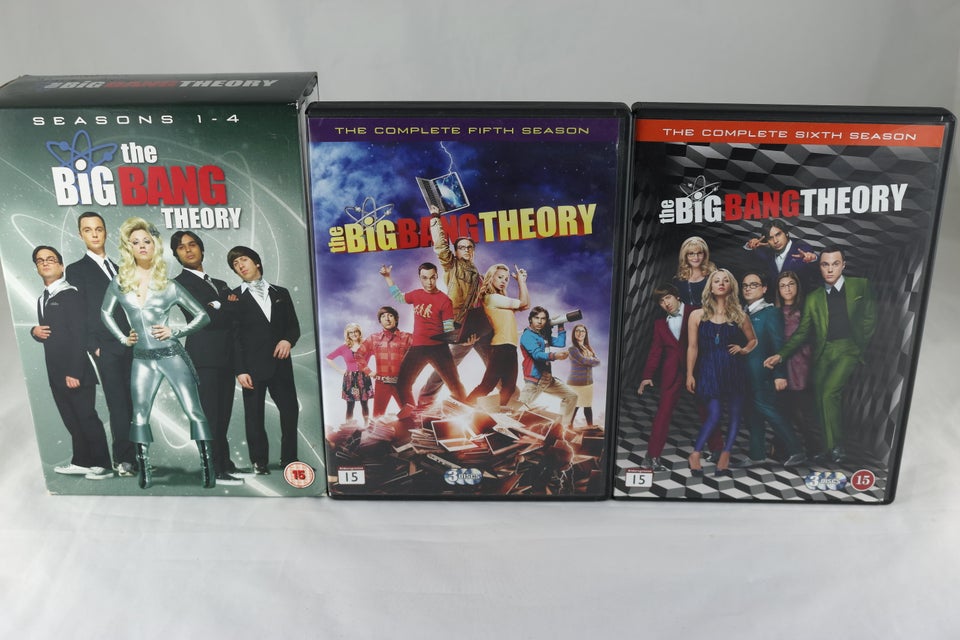 Big Bang Theory, DVD, TV-serier