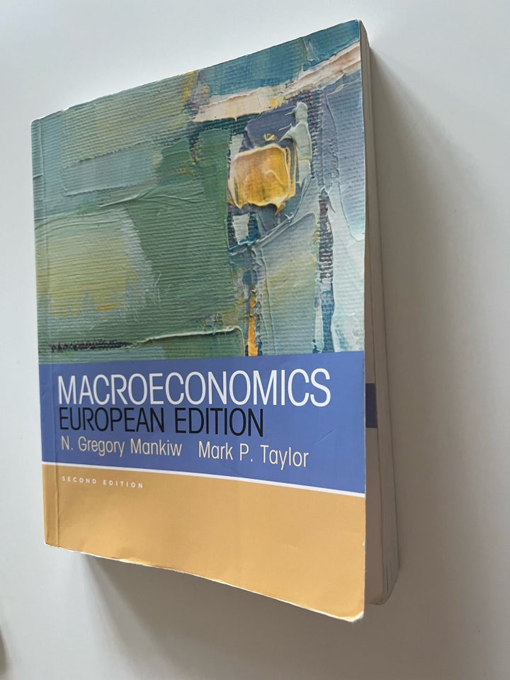 Macroeconomics European Edition ,