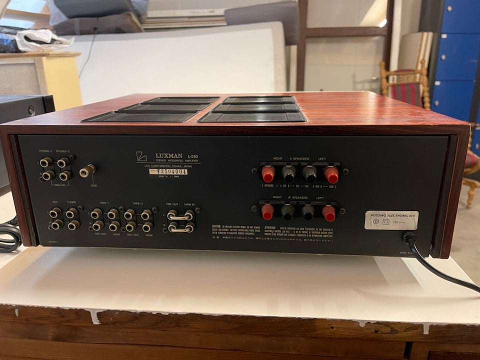 Forstærker, Luxman, L-510