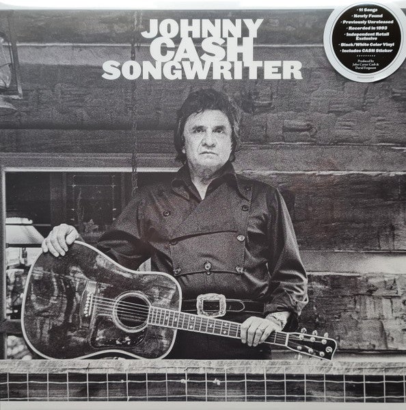 LP, Johnny cash, songwriter / black