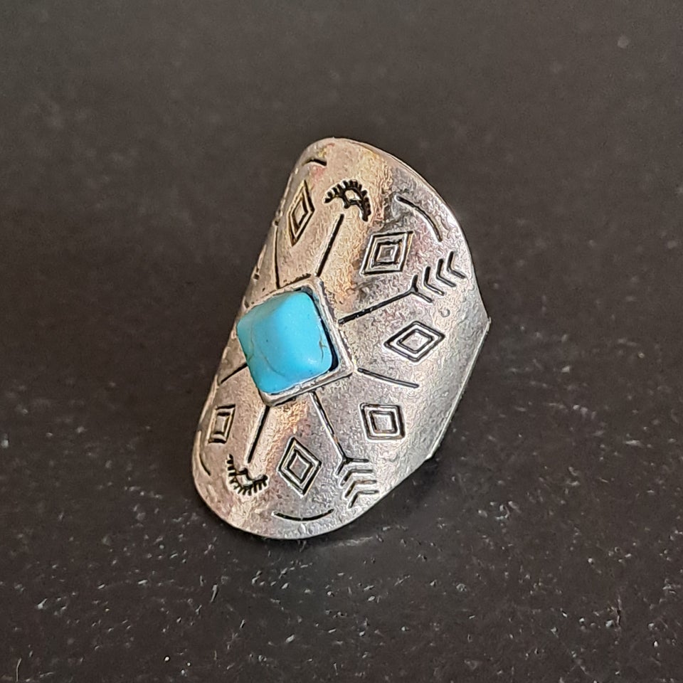 Ring, forsølvet, Vintage