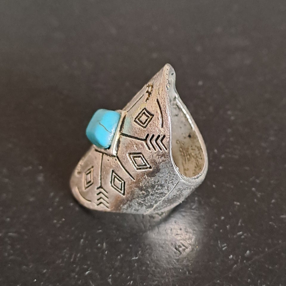 Ring, forsølvet, Vintage