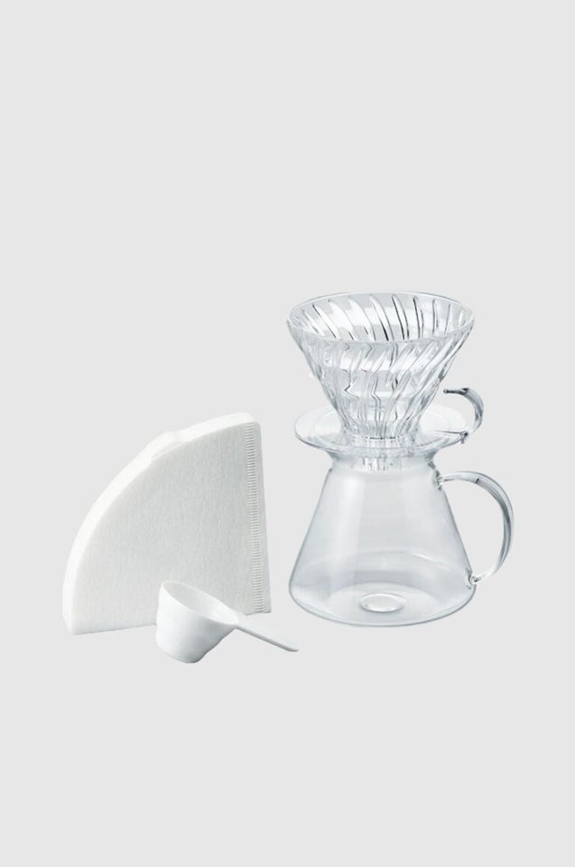 V60 GLASS DRIPPER  SERVER SET