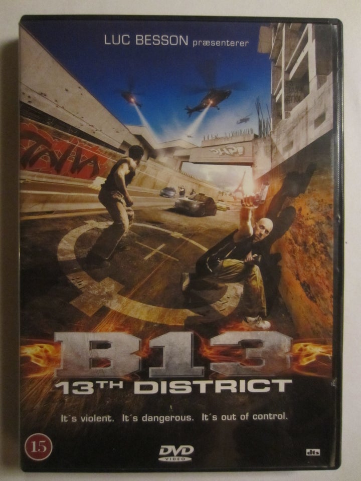 B13, instruktør Luc Besson, DVD